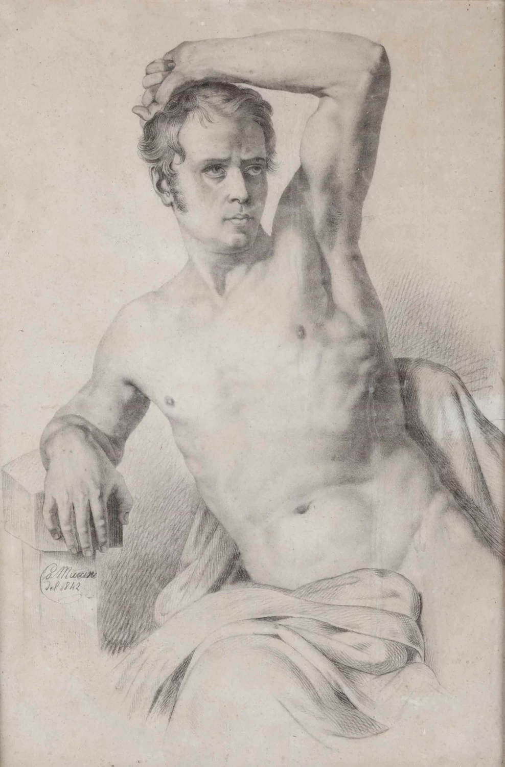 Ritratto virile in vesti antiche